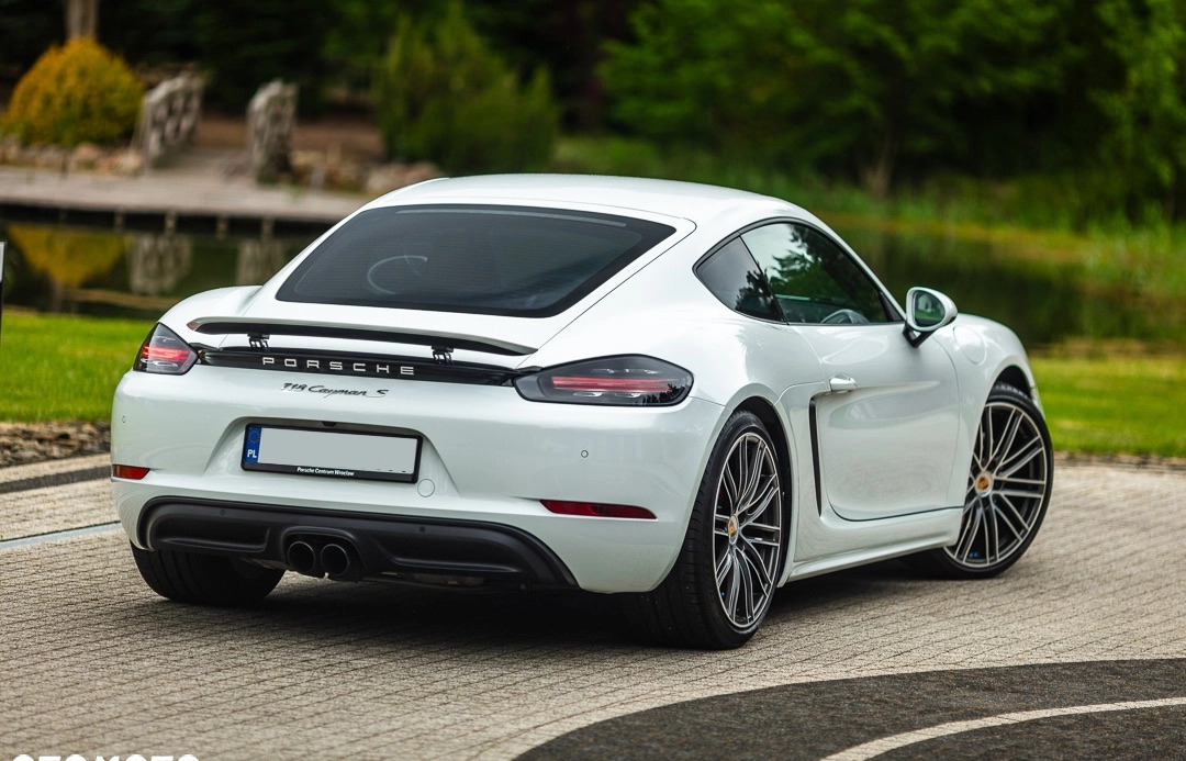 Porsche 718 Cayman cena 355000 przebieg: 15000, rok produkcji 2018 z Pruszcz Gdański małe 742